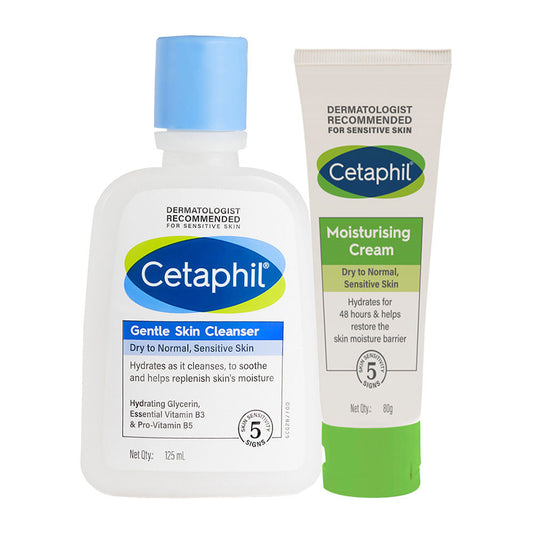 Cetaphil Gentle Cleansing & Moisturizing Combo